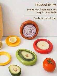 Bộ hộp giữ tươi tái sử dụng, có thể giặt sạch, dùng để bảo quản trái cây và rau củ, hộp đựng thực phẩm đa năng, hộp đựng đồ trong tủ lạnh dành cho nam và nữ, phụ kiện nhà bếp, phụ kiện gia đình, phụ kiện tủ lạnh - Nhiều màu - Xem 8