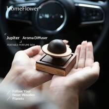 1pc 2026 New Healing Mini Planet Diffuser, Compact Car & Bedroom Aroma Ornament, Long-Lasting Essential Oil Companion, Minimalist Creative Emotional Gift - Perfect Gift - Birthday Gift - Boy's Gift - Girl's Gift - Easter Gift - Valentine's Day Gift - Multicolor - View 5