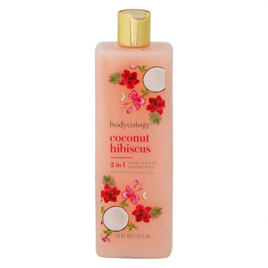 Bodycology Coconut Hibiscus Moisturizing Body Wash For Women, 16 Ounce - 保濕 - 查看 1