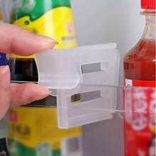 8/4/2 piezas Organizador ajustable y expandible para refrigerador, estante divisor para almacenamiento de bebidas, condimentos y suministros de cocina - Multicolor - Ver 9