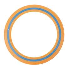 Disco volador portátil de 25cm, juguete versátil para jugar al aire libre, platillo volador para juego A2XQ - Naranja - Ver 2