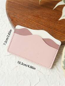 Billetera personalizada, Portacartillas de crédito de piel de PU delgada personalizada con letra personalizada, Billetera de piel de PU, Portacartillas, Minimalista, Fácil de limpiar, Ahorro de espacio, Adecuado como regalo para hombres, mujeres, parejas, familia, amigos, novia, aniversario, cumpleaños, vacaciones, Día de San Valentín, Día de la Madre - Multicolor - Ver 7