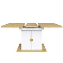 Dining Tables - White + MDF - View 11