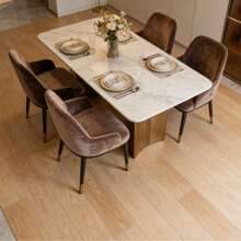 92x15cm 2pcs/Set PVC Wood Grain Peel And Stick Floor Tiles, Self-Adhesive Flooring Renovation Stickers - 2pcs - View 6