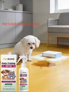 YEGBONG 宠物如厕训练喷雾 - 训练猫狗，引导宠物到指定如厕区域，解决排尿问题 - 100ml - 查看 2