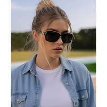 IOYGLASSES Polarized Sunglasses For Women | Vintage Square Sunglasses With UV400 Protection | Women's Wrap-Around Sunglasses - Multicolor - View 12