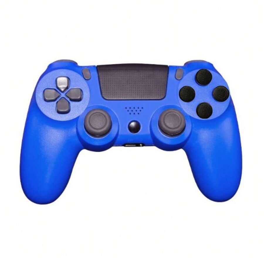 Controles de juego para consolas de juegos y diversos juegos de computadora. Compatible con salida de TV, operación de joystick 3D, operación fácil y rápida, control de juego, control de joystick: el regalo perfecto para Navidad, Año Nuevo y cumpleaños - Azul - Ver 1
