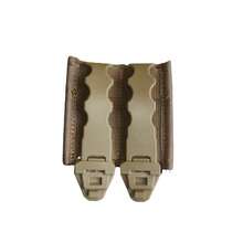 1个9毫米/.45ACP双弹匣套，快拆式双弹匣套，军用，兼容MOLLE系统的战术枪套，尼龙材质 - 彩色 - 查看 7