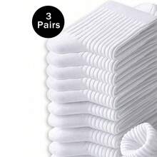 1/3/5/10/20 双装男女通用短踝袜，白色休闲运动袜，可爱有趣的 情人节礼物 - 彩色 - 查看 11