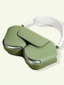 1pc Max Leather Headphone Protective Case, Suitable For AirPods Max Headphone Protective Shell - Multicolor - View 5