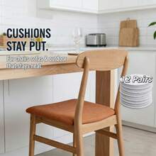 12 cặp tấm dán chống trượt bằng polyamide có thể tái sử dụng | Độ bám dính cao, thích hợp cho nệm, ghế sofa và sử dụng trong gia đình. - 12 đôi - Xem 3