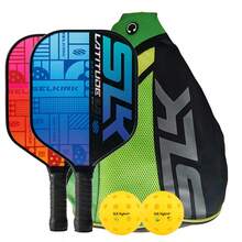 2pcs/Set 2025 SLK Pickleball Racket Set, Carbon Fiber Material, American Design, Ideal For Beginners - Multicolor - View 9