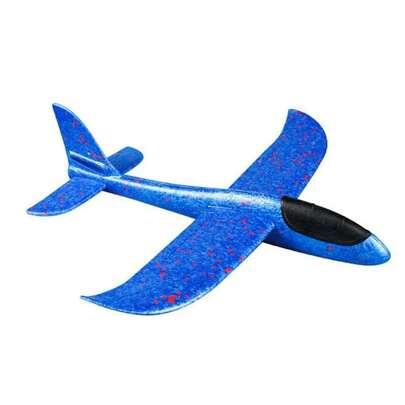 Avión de lanzamiento manual de espuma EPP de 48cm, juguetes para acrobacias giratorias, modelo resistente a la presión, avión al aire libre para niños, regalo 1ALK