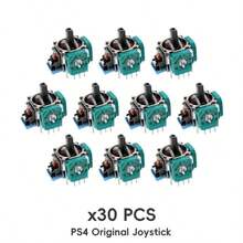 DATA FROG 50/20/30Pcs 3D Analog Joystick - Replacement Thumb Stick Repair Parts For P4/Xbo-X One Controller - Blue - View 7