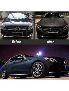 1pc Black Matte Glitter Vinyl Sticker - Matte Surface, Self-Adhesive Plastic Car Decal Sticker With Stripe Pattern, One-Time Use For Left Side Metal Surface Car Wrap Enhancement Film - One Size - View 6