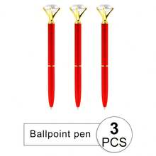 [Customized] Engraved Diamond Ballpoint Pen, Metal Crystal Pen, Ins Style High-Quality Stationery, Creative DIY Engraved Name/LOGO, Suitable For Wedding, Teacher's Day, Graduation, Birthday, Christmas, Business Meetings, Opening Ceremonies, Practical And Exclusive Customized Wholesale Gifts - Sets - View 22