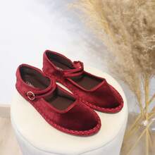 angelica Women Flats - 酒紅色 - 查看 3
