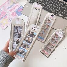 INS Silver Bow Wings Life Fyra-Gate Förvaringskortshållare, Student Fyrdubbelt Fotoklistermärke Hängsmycke Student Fyrdubbelt Fotoklistermärke Hängsmycke - Rektangel - Visa 11