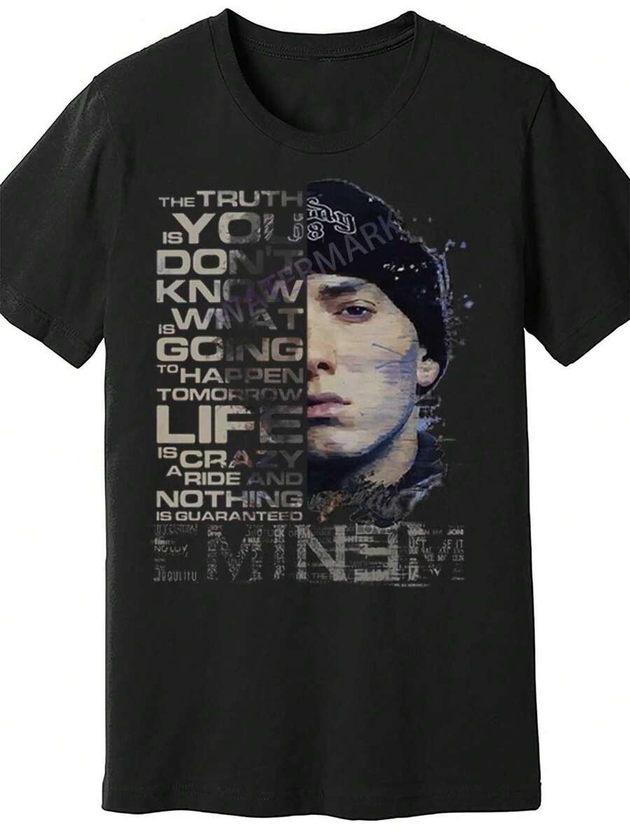 Men Outdoor Tees & Tanks - Black - View 1