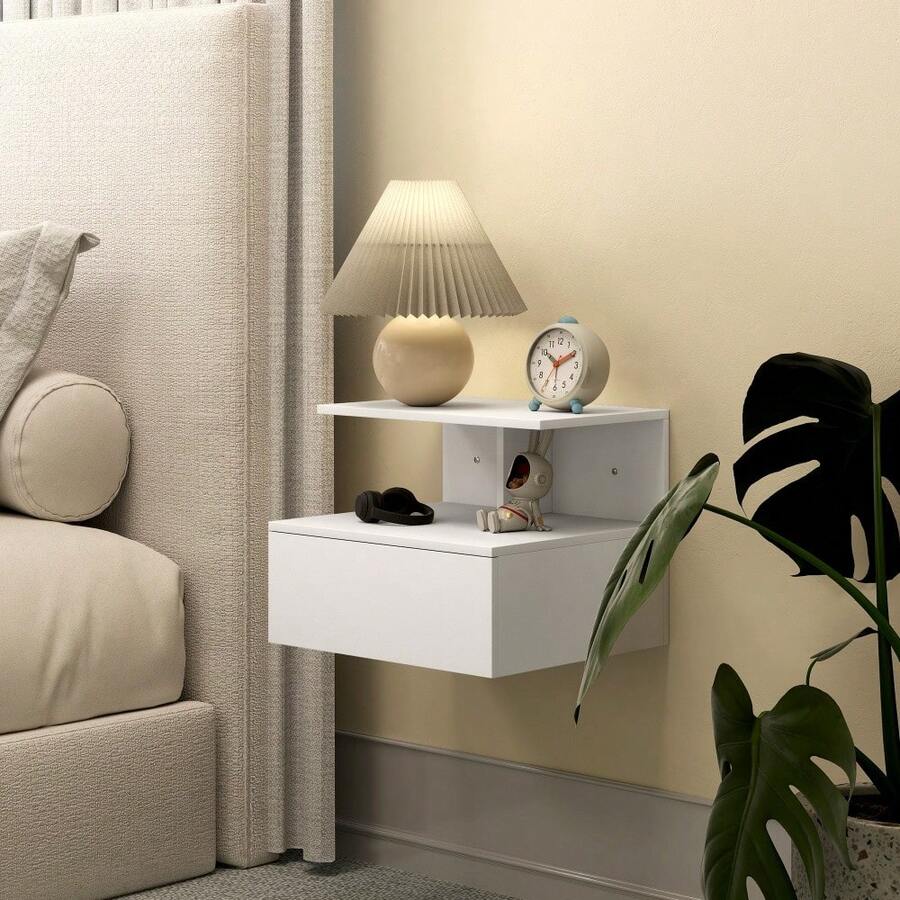 Nightstands - White - View 1