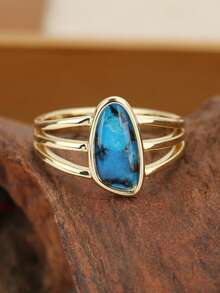 一枚欧美复古不规则苔藓贴片个性化戒指，时尚个性，适合日常佩戴，也可作为礼物送给朋友。 - 貼片戒指 - 查看 9