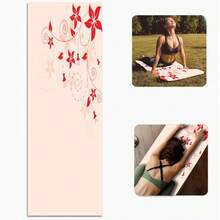 1pc 71*22inch Yoga Mat, Various Patterns Available, Non-Slip & Durable, Extra Wide & Thick, Suitable For Home Use, Fitness, Beginner Yoga Training - Multicolor - View 5