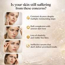 深层胶原蛋白丝肽面部安瓶精华液，密集紧致、平滑、保湿，清爽不油腻，温和配方 - Hyaluronic Acid - 查看 6