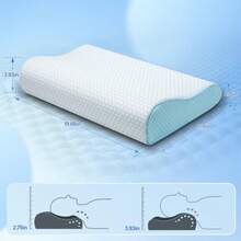 Neck & Cervical Pillows - White - View 4
