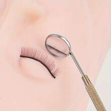 Eyelash Beauty Mirror, Dental Inspection Mirror, Detailed Dental Mirror, Eyelash Extension Eyebrow Tool - 銀色 1件 - 查看 9