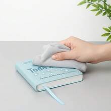 100 Pages Per Book - Perfect New Year Planner, "Pocket-Sized Productivity Pal: Happily Manage Your To-Do List" - Purple, Brown And Blue PU Leather Cover, Compact & Elegant Planner Notebook For Writing Diary Notes - Square - View 8