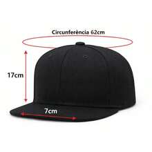 Men's Flat Brim Closed Basketball Cap With Embroidery, Adult Urban Style - MÔ HÌNH 5 - Xem 2