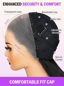 MEGALOOK 30英寸蓬松波浪蕾丝前假发，100%真人发丝，13x4蕾丝，透明蕾丝，蓬松卷曲蕾丝前假发，真人发丝，预先拔毛，自然发际线，长款假发 - 自然外观，日常佩戴，适合办公室、僵尸新娘、万圣节派对、Y2K风格、度假装扮、户外角色扮演、校园、学校假期、圣诞节派对、婚礼、节日等场合，适合女性佩戴。 - SNatural - 查看 8