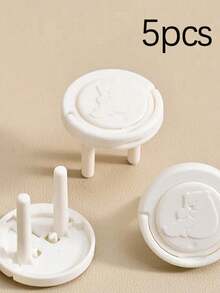 5/10pcs Standard Socket Covers, British Plug Socket Covers, Safety Power Socket Covers, Prevent Electric Shock, Protect British Standard Power Socket - Multicolor - View 7