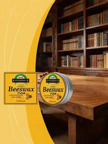 Beeswax Polish, Furniture & Flooring Scratch Repair, Renewal & Shine Maintenance Care - 100g - View 13