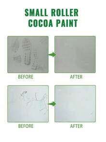 JAYSUING White Repair Paint/Home Wall Filler Graffiti Mildew Stain Cover Repair Renovation Wall Paint/Quick Drying Seamless Anti-Rust, Furniture Wall Small Scratch One-Wipe Repair Super Convenient - C - View 5