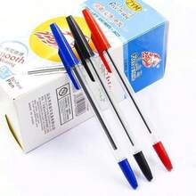 583 Free Horse Black & Blue Ballpoint Pen, Courier Advertising Oil Pen, Student Pen, Teacher Grading Red Pen - Ballpoint Pen - View 2