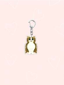 1pc Acrylic Funny "67" Number Keychain - Italian Brainrot Six Seven "67" Number Keychain, Can Be Hung On Bags And Backpacks Perfect For Boyfriends, Girlfriends, Or Family Members. - Multicolor - View 14