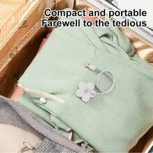 SOKANY Compact Floral Portable Humidifier, Facial Steamer. USB Powered. Compact & Portable, Tankless Design, Quiet Humidification. Auto Shut Off. Suitable For Home And Bedroom. Mini Humidifier For Living Room, Office, Car And Travel, A Creative Humidifier And Personal Care Gadget. - White - View 4