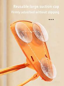 7英寸室内儿童篮球架套装，无需钻孔，家用篮球架，亲子互动玩具，含静音篮球和气泵 - 彩色 - 查看 8