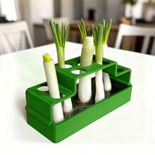 1pc - Single-Planting Unit, Dedicated Scallion Regrowth Planter, Hydroponic System For Repeated Growth, Simple Home Operation With Continuous Harvests, Soil-Free Hydroponic Box, Essential Gardening Tool - Planter - View 2