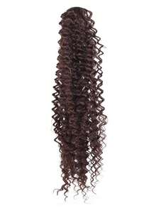 Tóc giả đuôi ngựa xoăn 24 inch (1 miếng) Tóc giả sóng sâu, có dây rút, tóc nhân tạo, cảm giác dày dặn, tóc giả màu đen tự nhiên, thích hợp cho lễ hội Halloween và Giáng sinh. - Nhiều màu - Xem 13