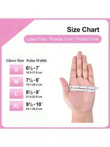 Pink Disposable Gloves - Latex-Free, Powder-Free Nitrile Gloves, Suitable For Household Cleaning, Multi-Purpose Cleaning, Tattooing And Hair Coloring - Available In Multiple Sizes - Multicolor - View 4