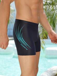 Nuevos bañadores de secado rápido para hombre: ropa de baño para vacaciones que te evitará vergüenzas. - Negro - Ver 1