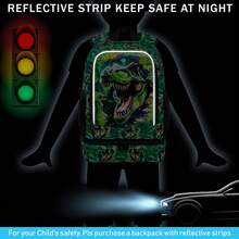2-In-1 Dinosaur Backpack For Boys,17" Elementary Students Backpack Preschool Bags And Lunch Box - Backpack - View 5