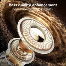 无线耳塞，真无线蓝牙耳机 - 兼容苹果和安卓系统，内置麦克风，防汗，白色 - 白色 - 查看 7