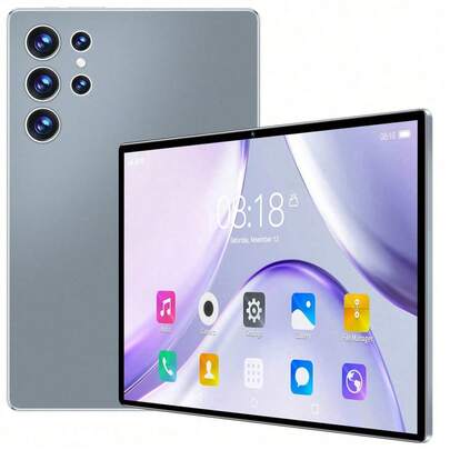 Qetupa 10.1英寸安卓14平板电脑，3GB运行内存+64GB机身存储，MTK 6755八核1.8GHz处理器，高清(1280x800) IPS触控屏，支持蓝牙5.2、802.11ac WiFi 5、GPS，前置200万像素摄像头，后置500万像素摄像头，6000mAh大容量电池，不支持SIM卡，支持阅读和游戏。轻巧便携，随时随地享受娱乐。