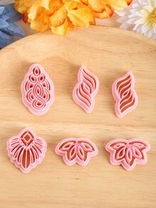 Boho Geometric Polymer Clay Cutters, Geometric Design Shape Clay Cutter Molds For DIY Earring Jewelry Making, Art And Craft Molds Accessories - Clay Cutters - View 3