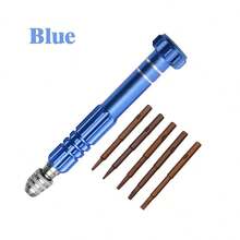 5合1精密螺丝刀套装，眼镜维修工具包（Torx 5~T6，+1.5，-1.5，星形0.8），带迷你钥匙扣螺丝刀，适用于眼镜、手机、电子产品、手表、笔记本电脑、珠宝等。 - 5合1螺絲起子 - 查看 3