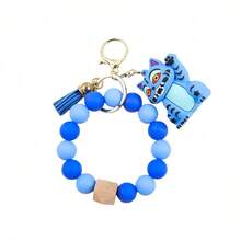 Mattel 女巫猎人硅胶串珠钥匙扣，KPOP卡通包包挂饰，动漫吊坠手链礼物 - 彩色 - 查看 8