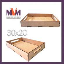 KIT 10 UNITS Trays 30x20 Smooth RAW MDF - 彩色 - 查看 3